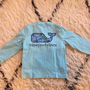 Vineyard Vines Boys/Girls Long Sleeve Tee Size 4T